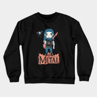 The Legend of Metal Crewneck Sweatshirt